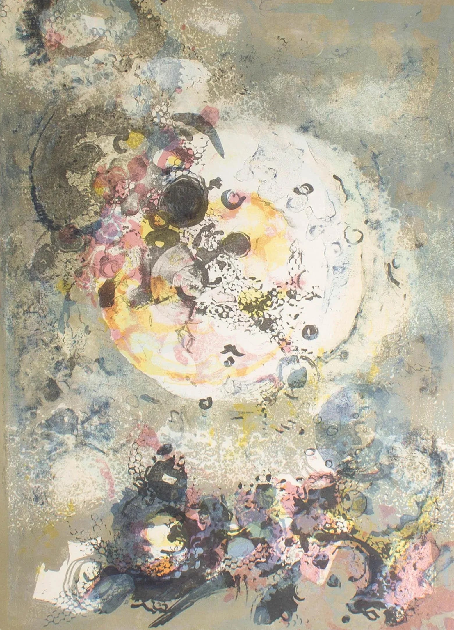 Limited Edition Abstract Lithograph by Francois Chapuis - 2