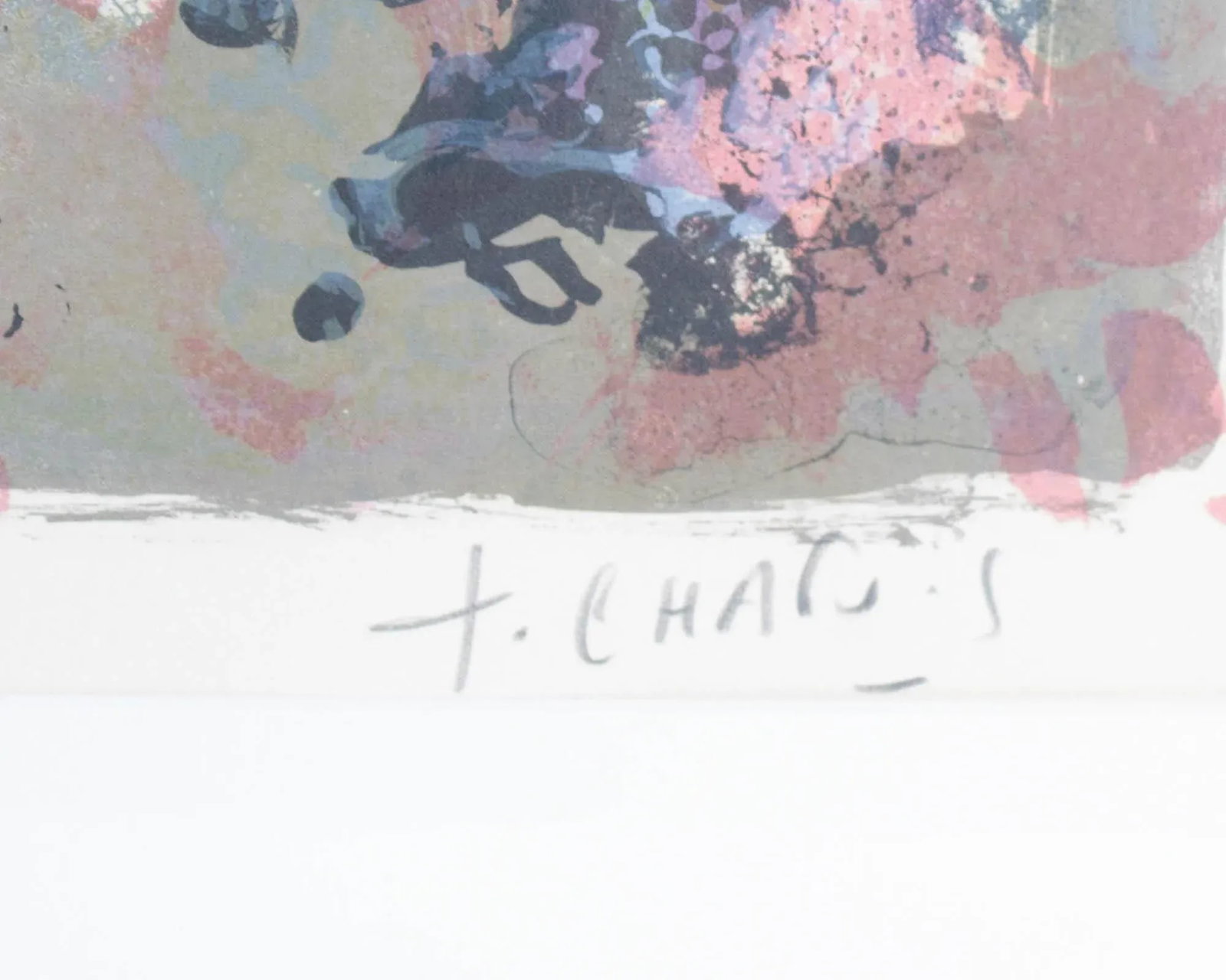 Limited Edition Abstract Lithograph by Francois Chapuis - 5