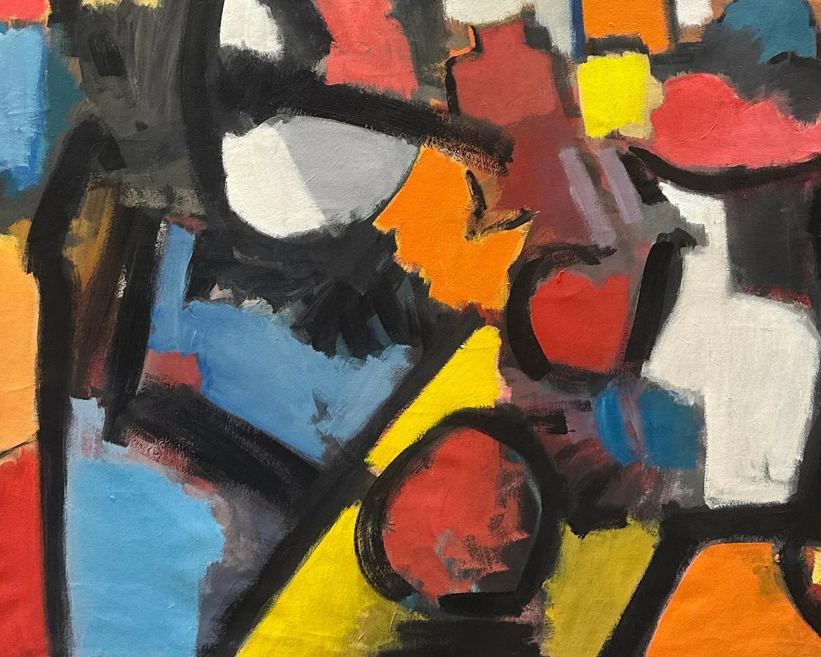 Abstract Oil on Canvas Painting by Darrell L. Anderson - 3