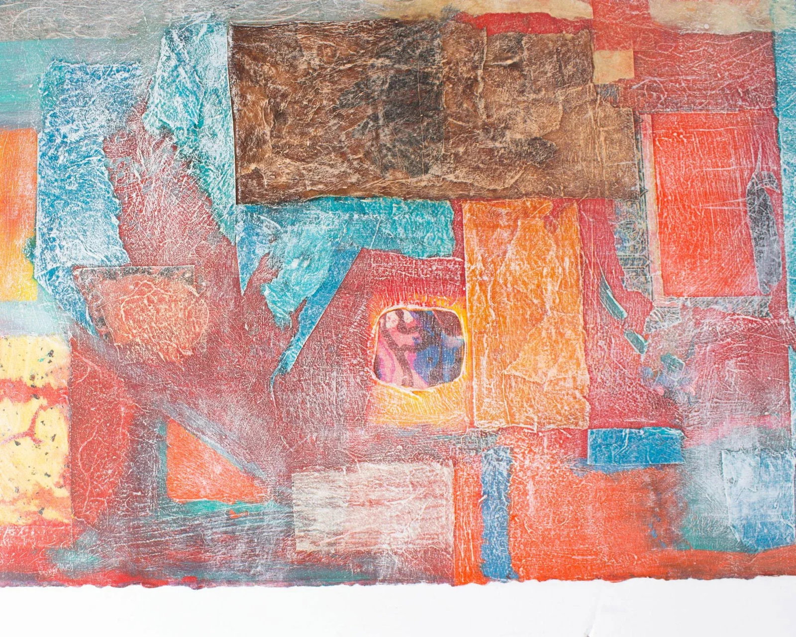Mixed Media Painting and Collage by Anthony Louis Popcheff - 5