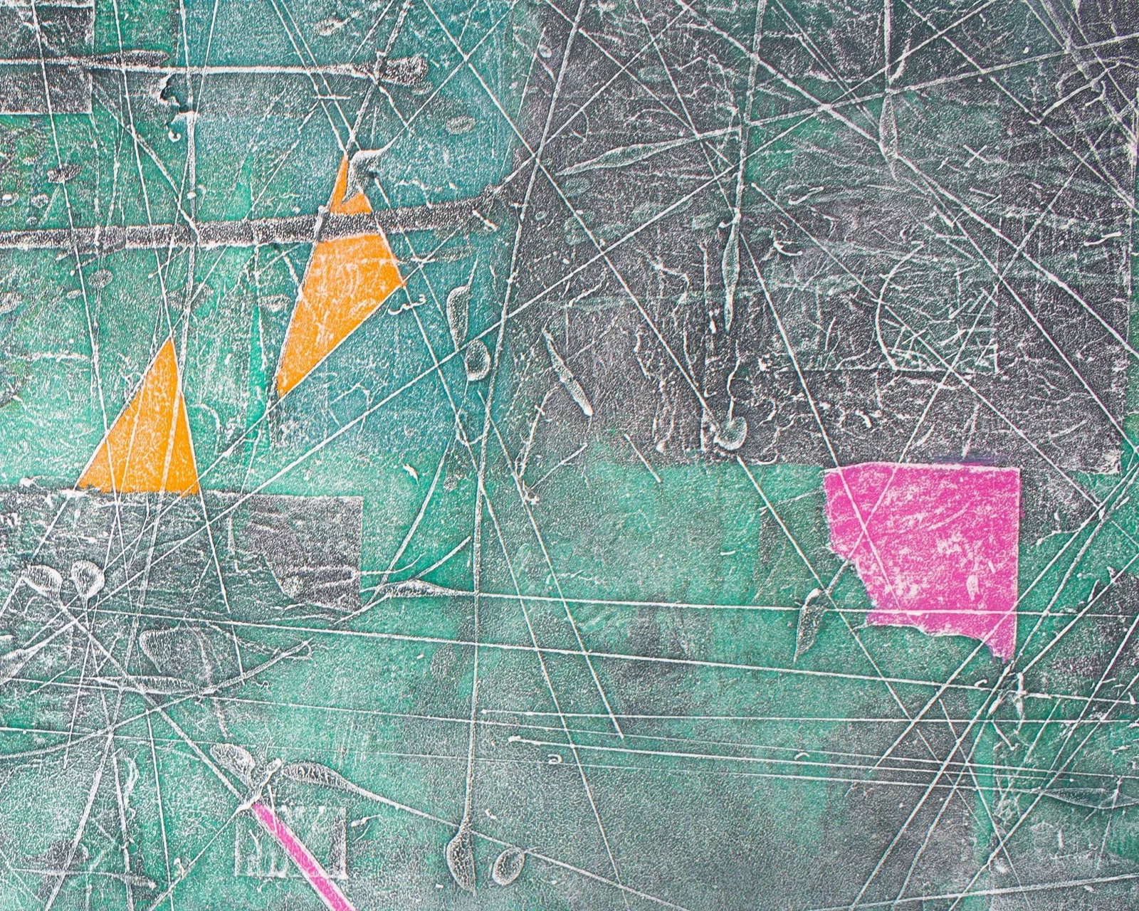 Abstract Painting and Print on Paper by Anthony Lewis Popcheff - 6