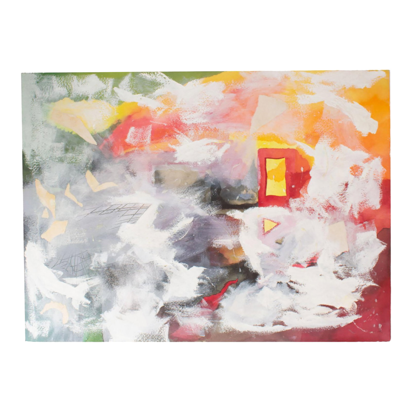 Mixed Media Painting and Collage by Anthony Lewis Popcheff (1 of 7)