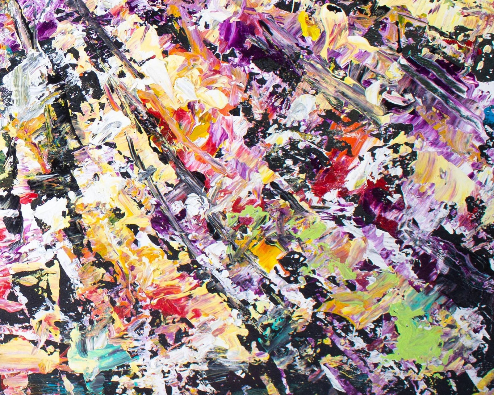 Acrylic on Canvas Abstract Painting by John Strickland - 7