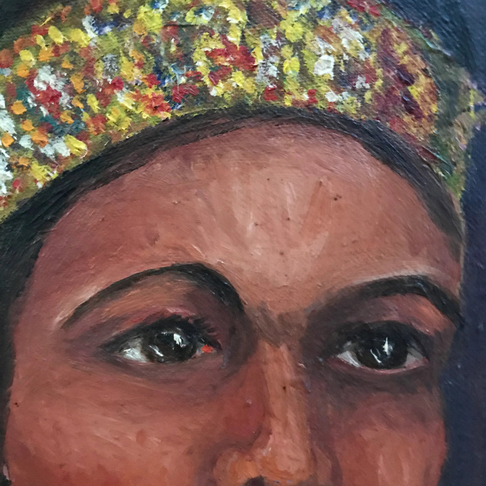Mid Century Portrait of Native American Maiden - 3