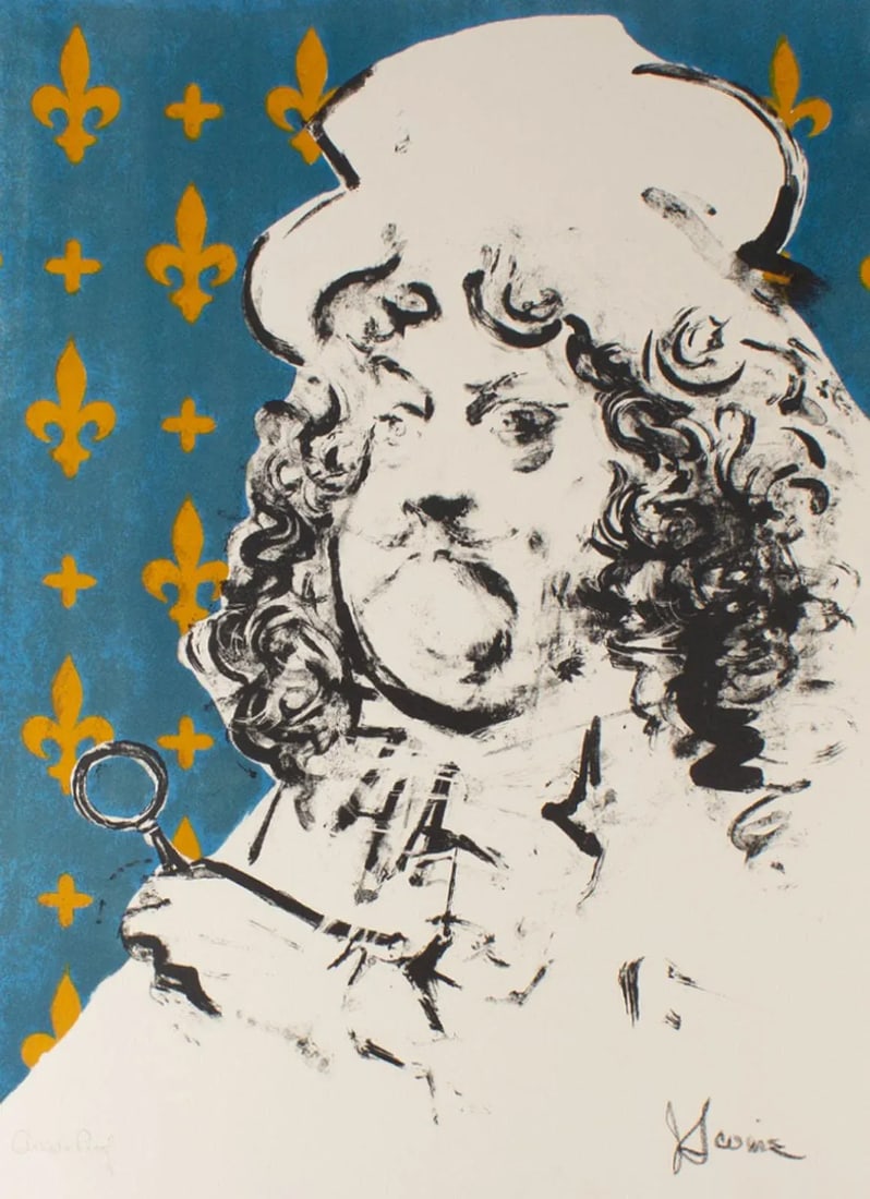 "Art Lover" Artist's Proof Lithograph by Jack Levine - 2