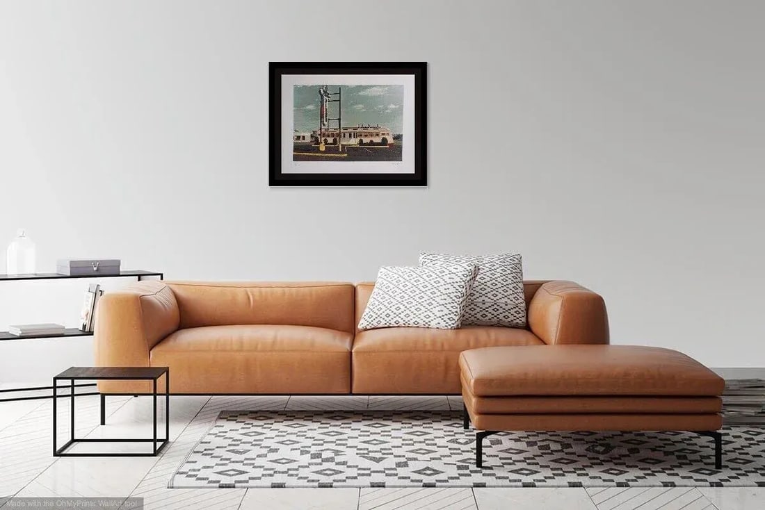 1980s John Baeder Yankee Clipper Print - 4