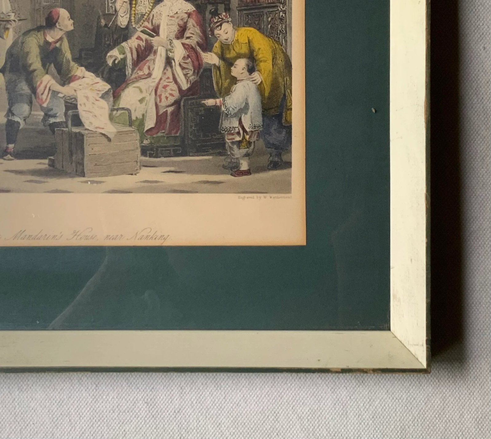 Mid 19th C English Steel Plate Engraving,Framed - 12