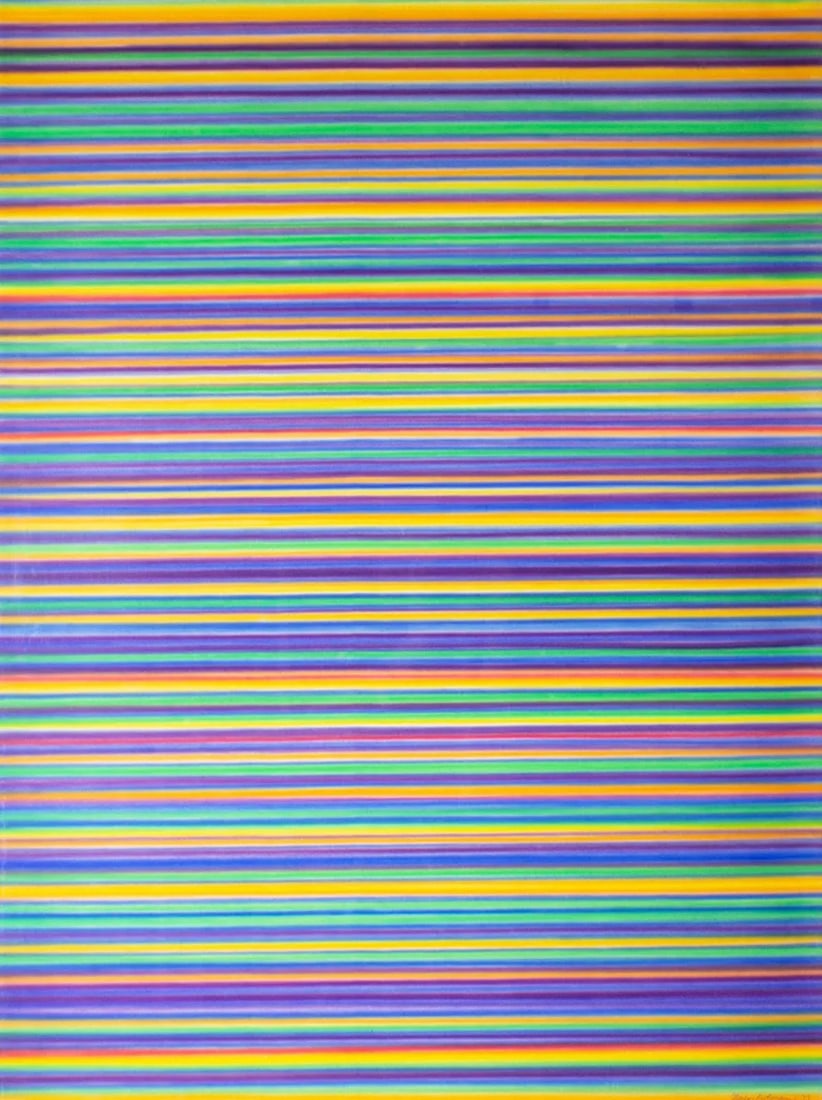 1973 Airbrush on Paper Painting by Steve Redman - 2