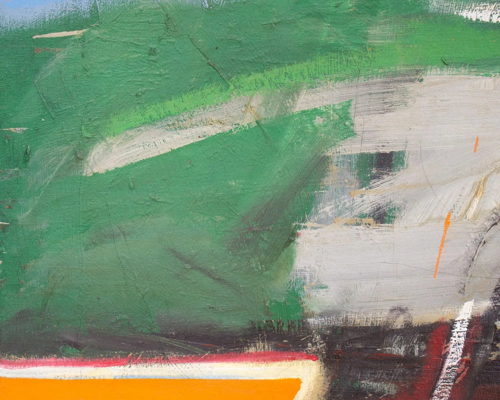 Abstract Oil Painting on Canvas by James L. Bruch - 4