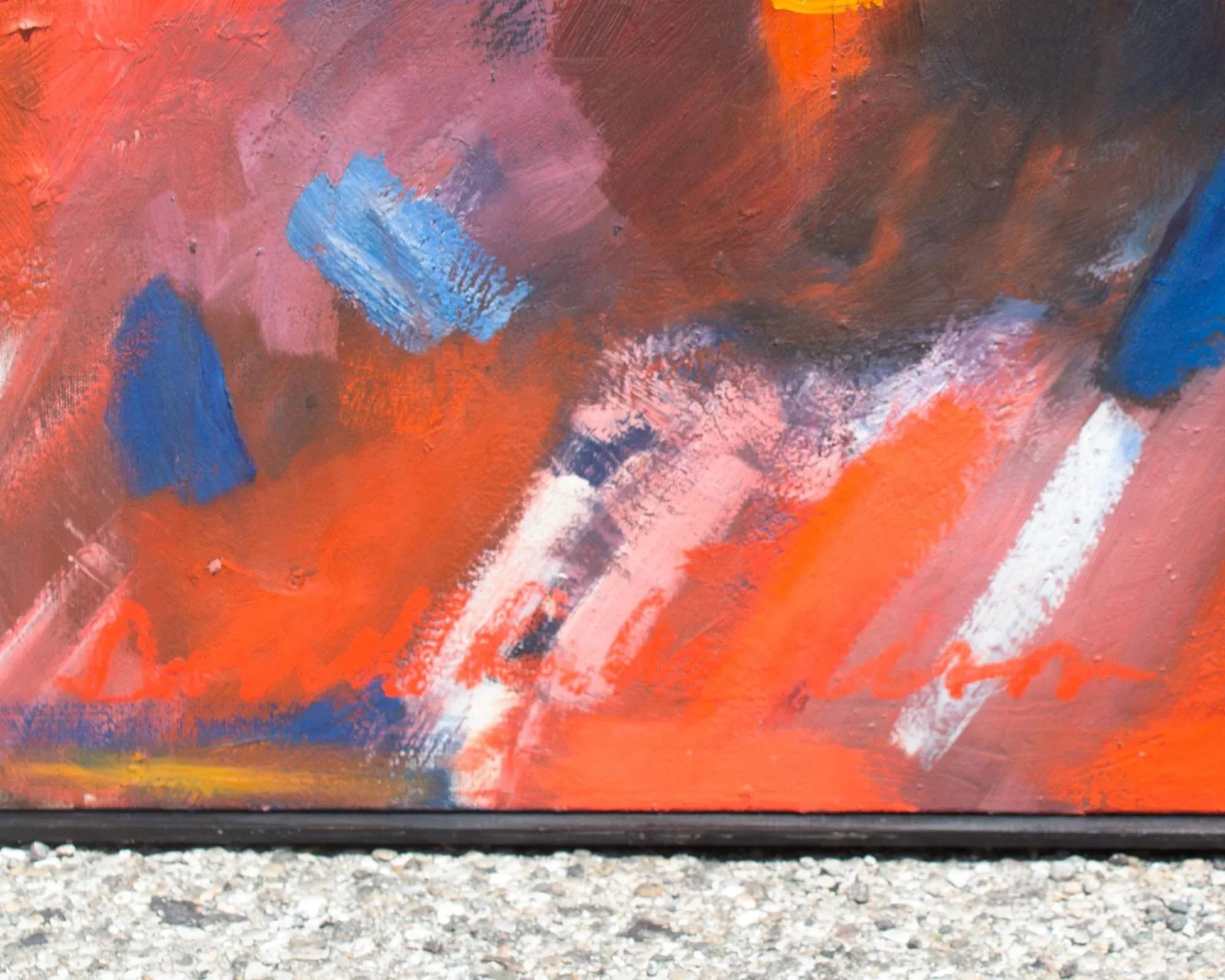 Abstract Oil on Canvas Diptych Painting by Darrell L. Anderson - 4