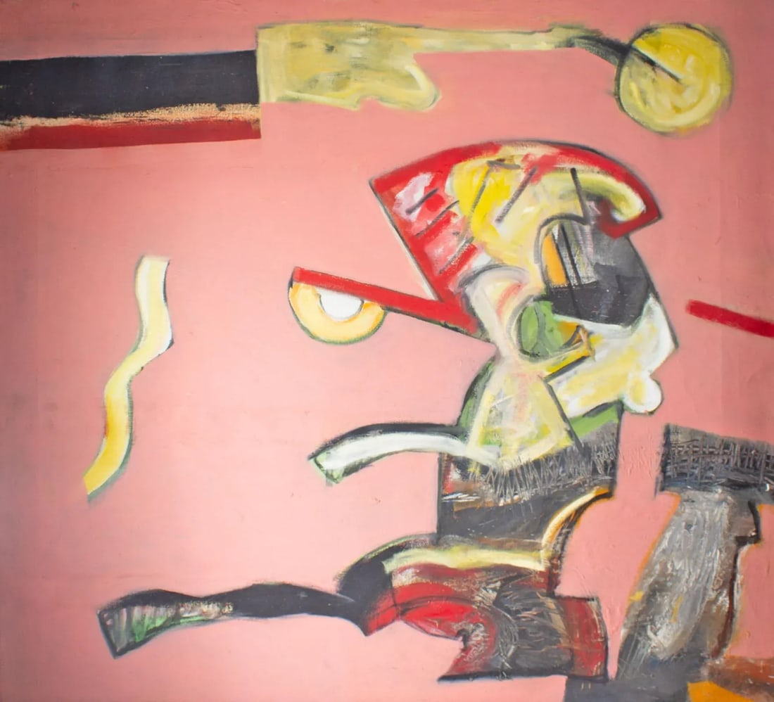 Abstract Oil Painting on Canvas by James L. Bruch - 2