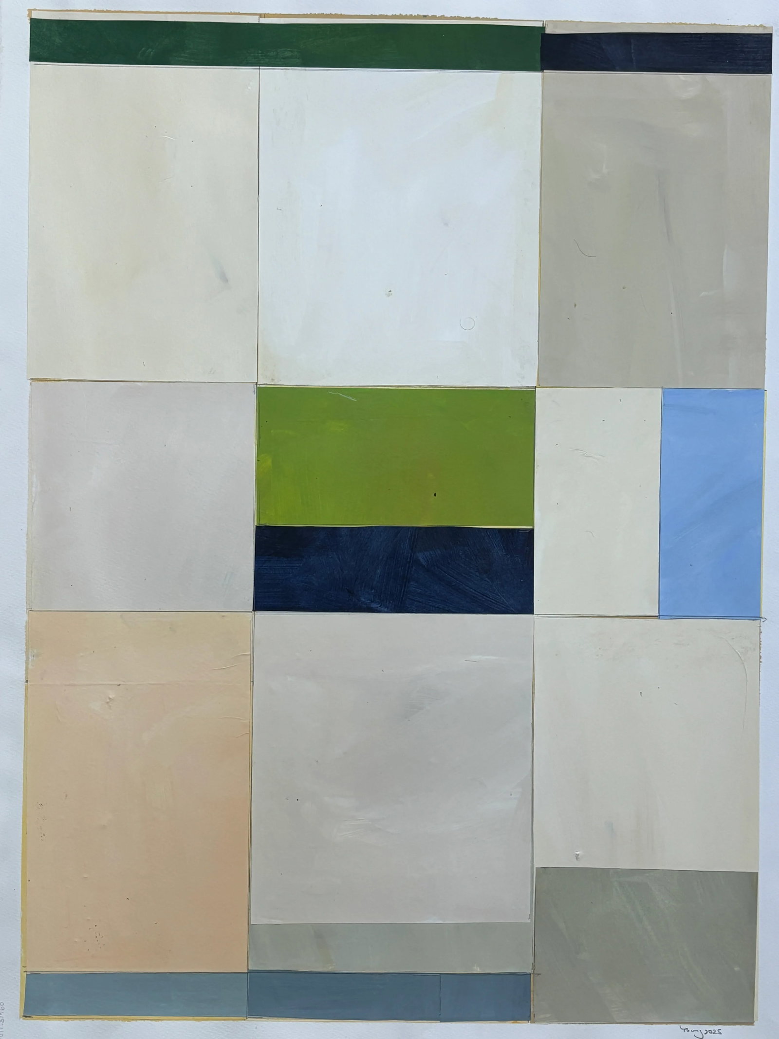Bryan Young Studios Original Painting: Image size measures 22x30 inches. The painting is on heavy archival watercolor paper. It ships in a box mailer. A white border is left to allow for framing. I photograph work in my studio as it appear