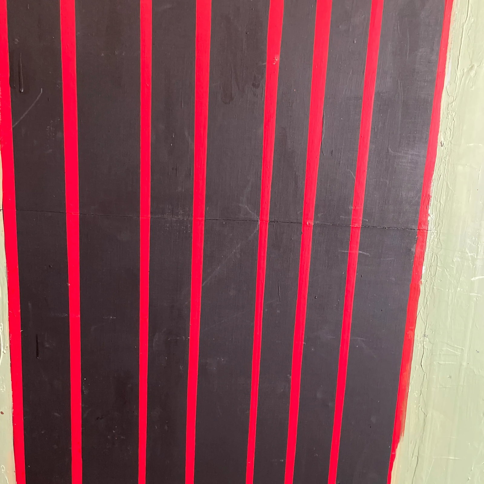 "The Door" by Artist John Frates, Extra Large, Mid Century Modern, Contemporary, 77x64x2.5 In. - 5