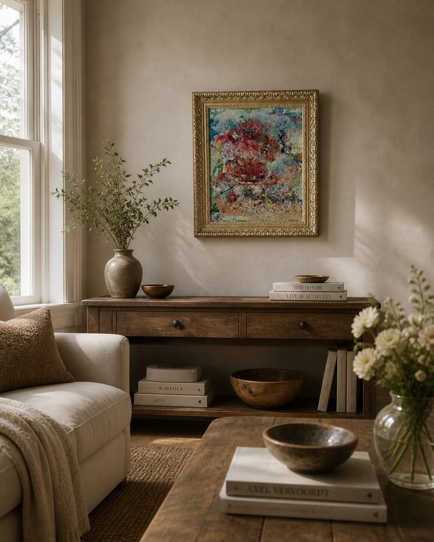 "Cherry Bomb", Original Oil Paintings, Abstract, Expressionism, by Van Ness - 2