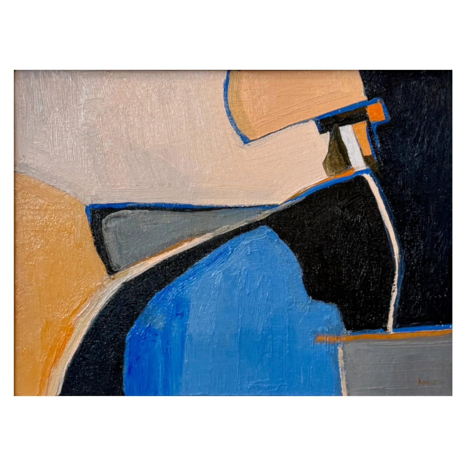 Anne Darby Parker " Abstract " Oil Painting Charleston Sc - 2