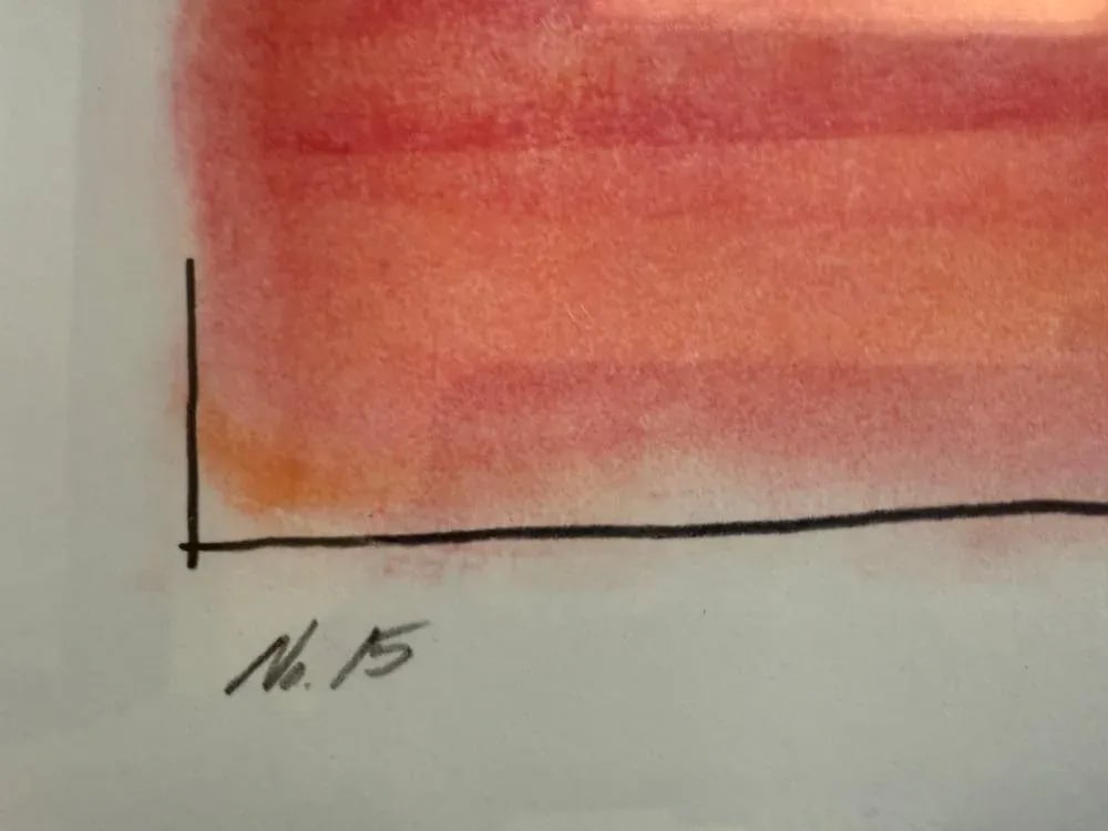 Untitled No. 15 Oil Pastel on Paper (2013) - 2