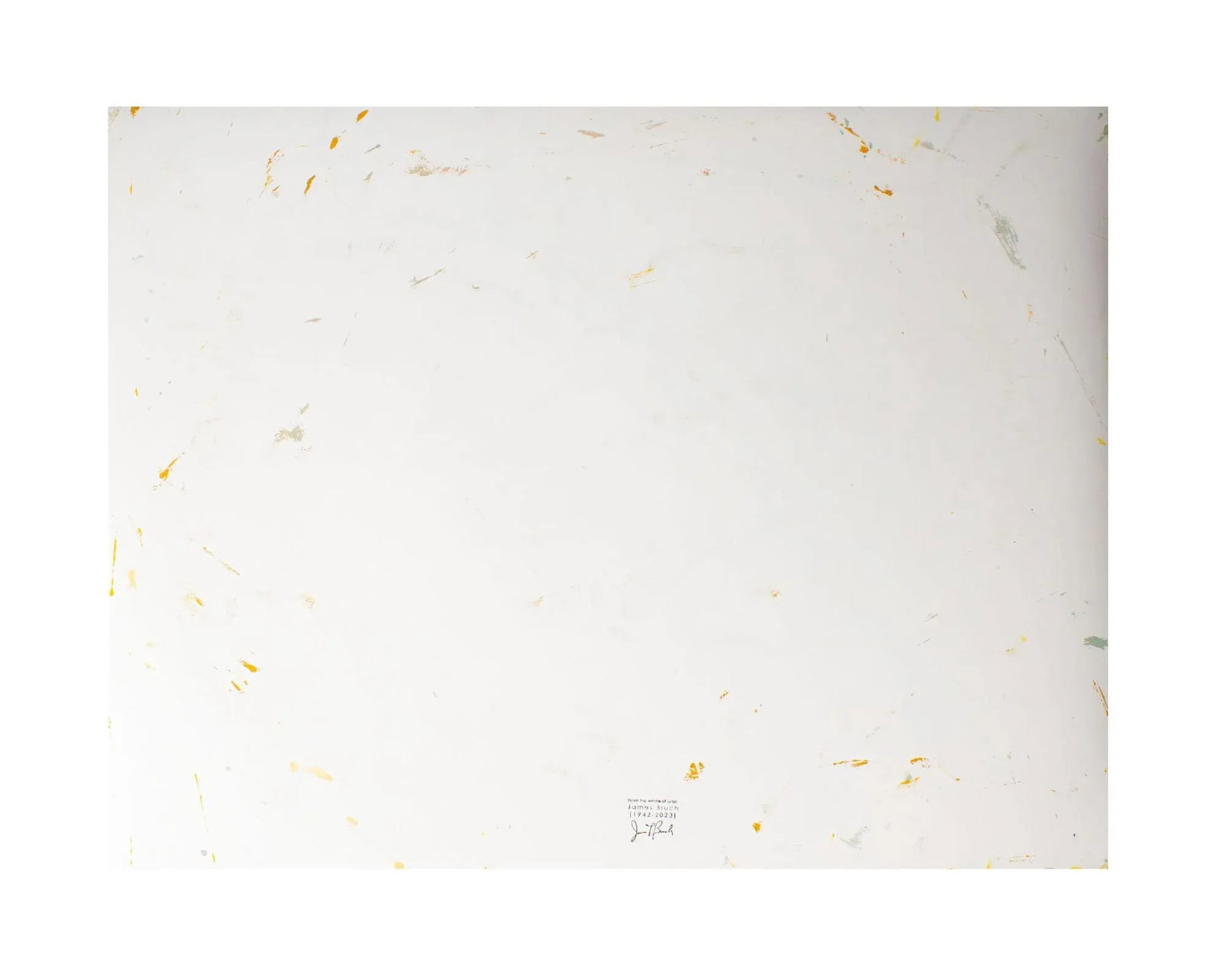 Abstract Acrylic on Paper Painting by James L. Bruch - 3