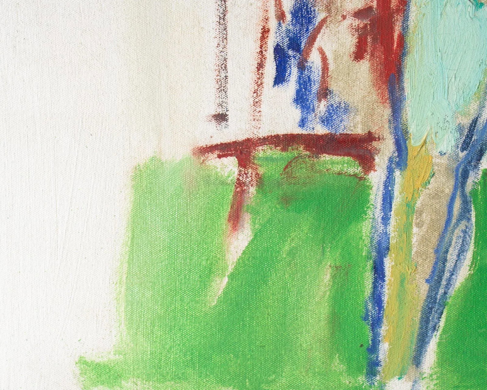 1976 "Kristen" Oil on Canvas Painting of a Female Figure by Abbott Pattison - 4