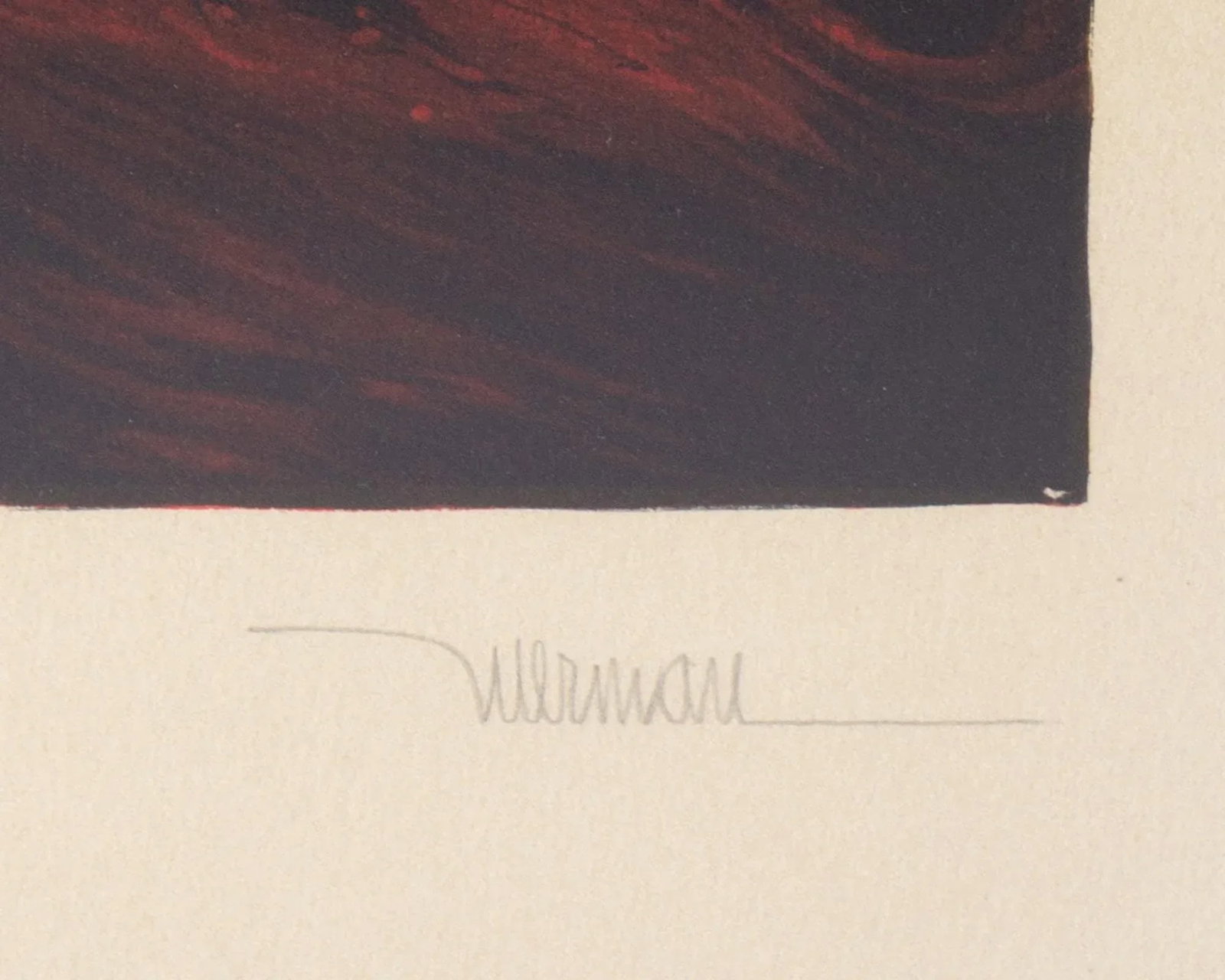 1974 "Flight to the Sun" Abstract Lithograph by Leonardo Nierman - 5