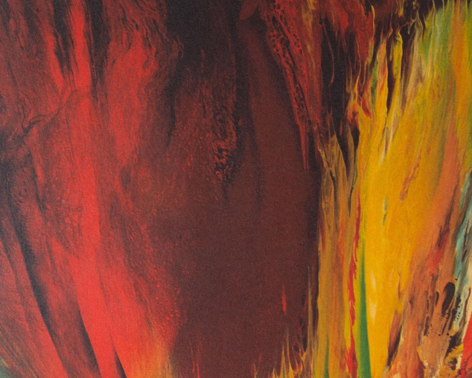 1974 "Flight to the Sun" Abstract Lithograph by Leonardo Nierman - 7