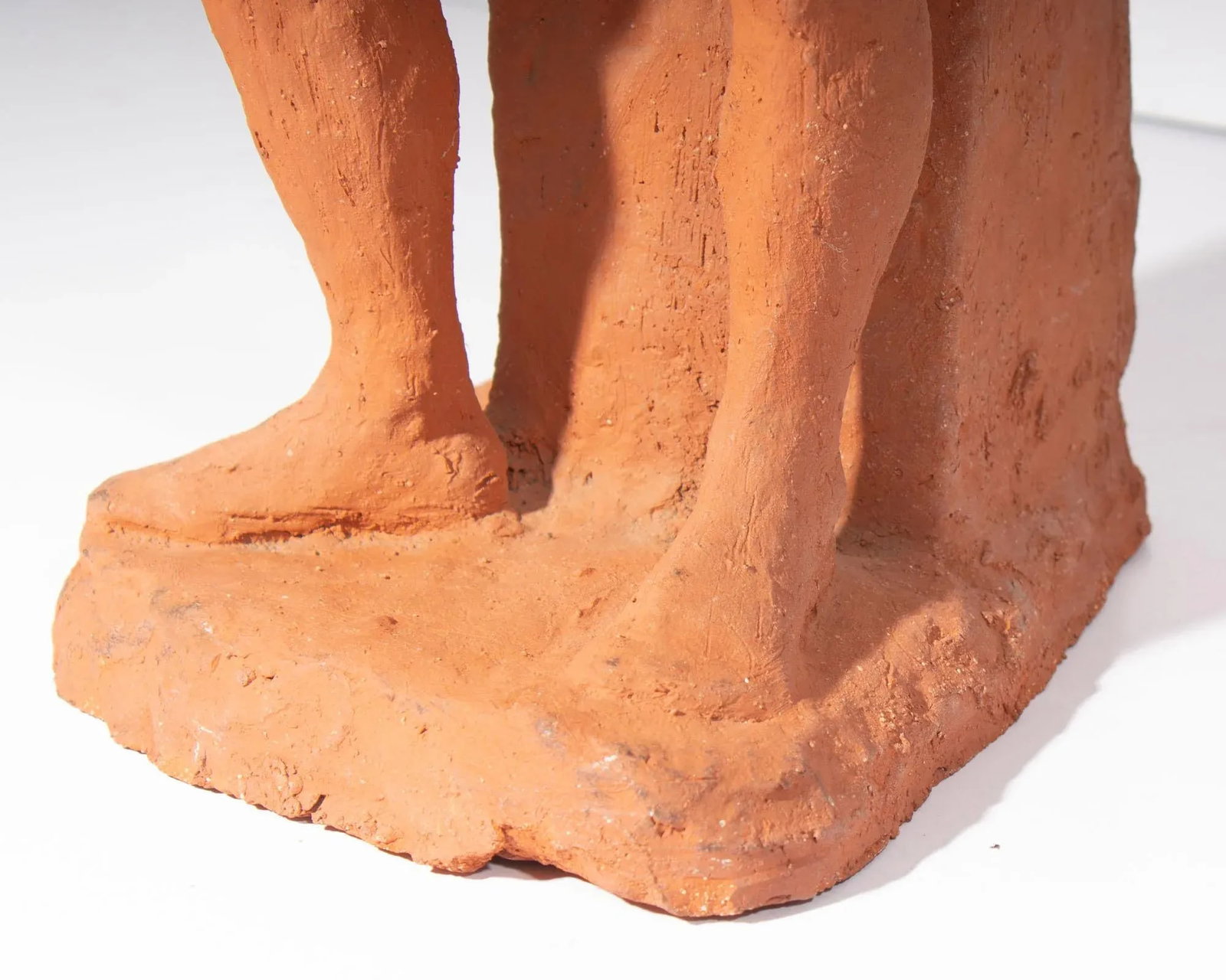 1964 Terra Cotta Sculpture of a Female Figure by C. Yager - 6