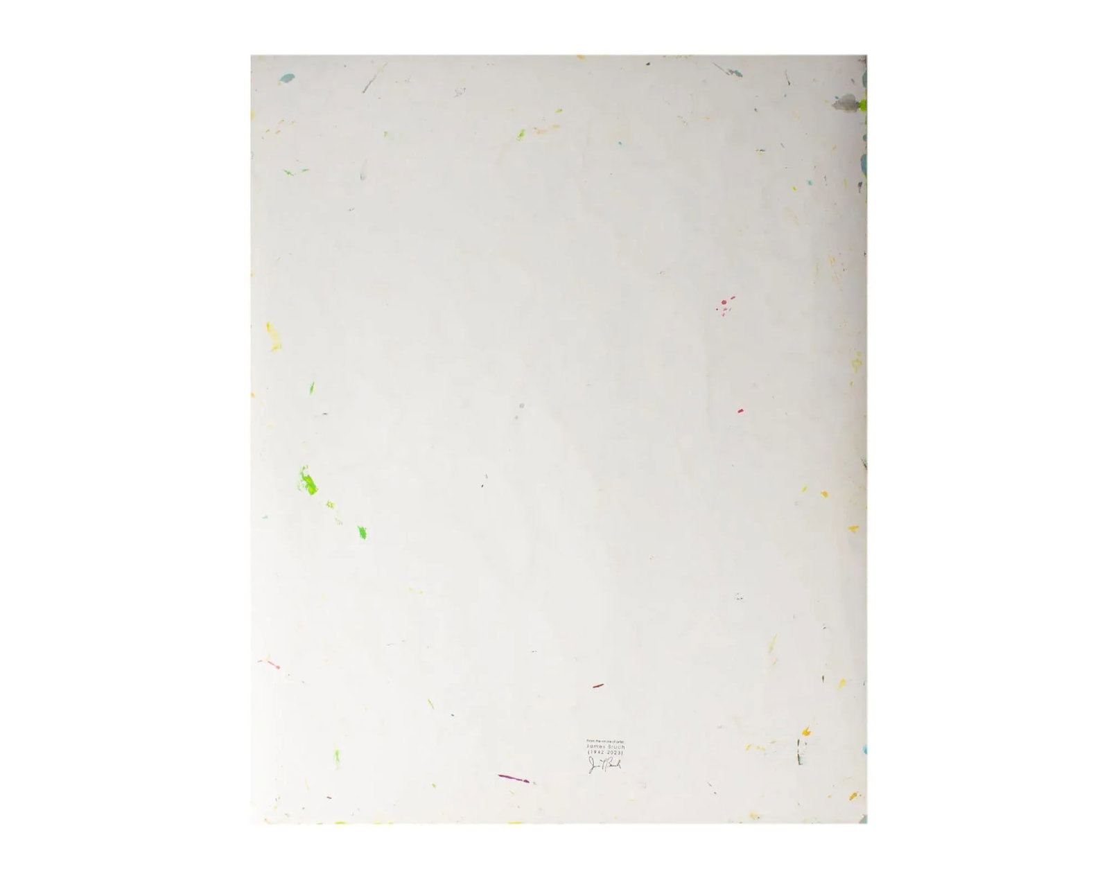Abstract Acrylic on Paper Painting by James L. Bruch - 6