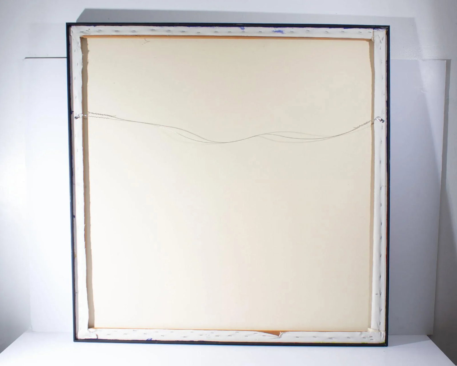 Mid-Century Abstract Acrylic on Canvas Painting - 8