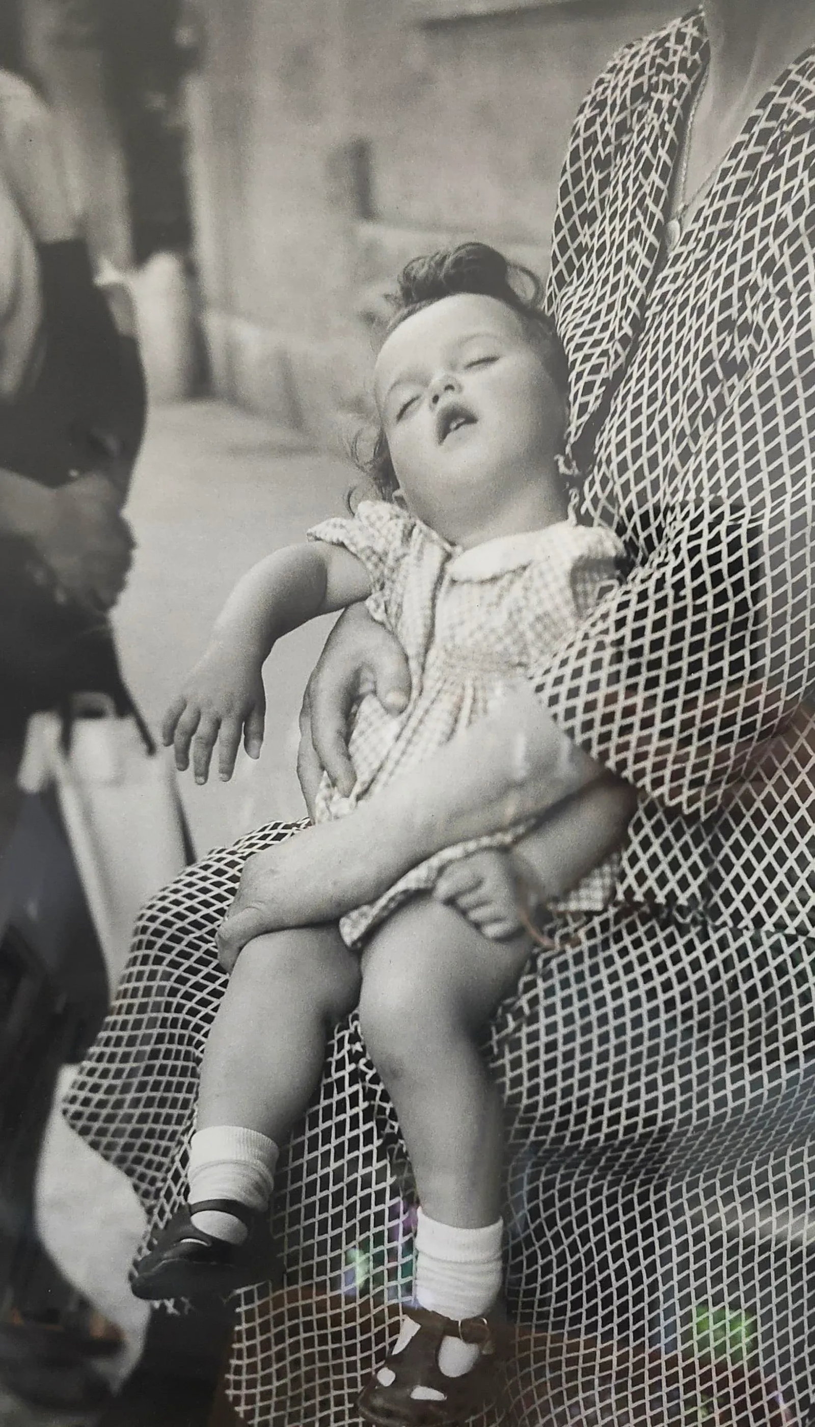 1950s Yvette Troispoux Le Sommeil De l'Enfant Rome, Framed - 2