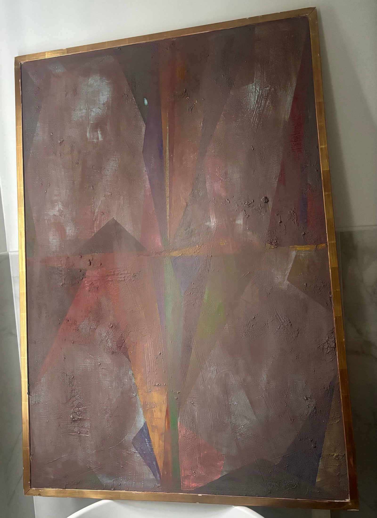 Modern Geometric Mixed Media - 4