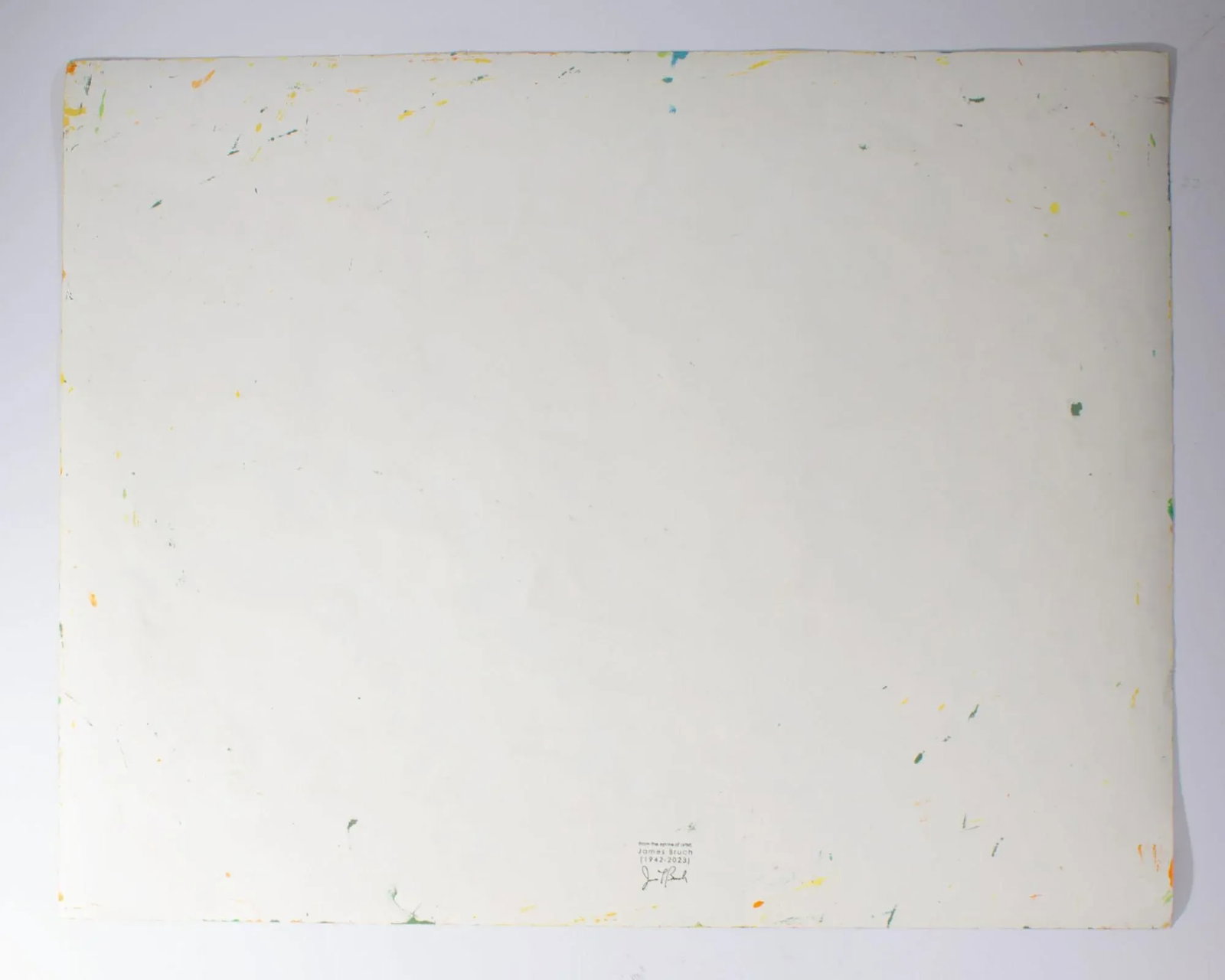 Abstract Acrylic on Paper Painting by James L. Bruch - 7