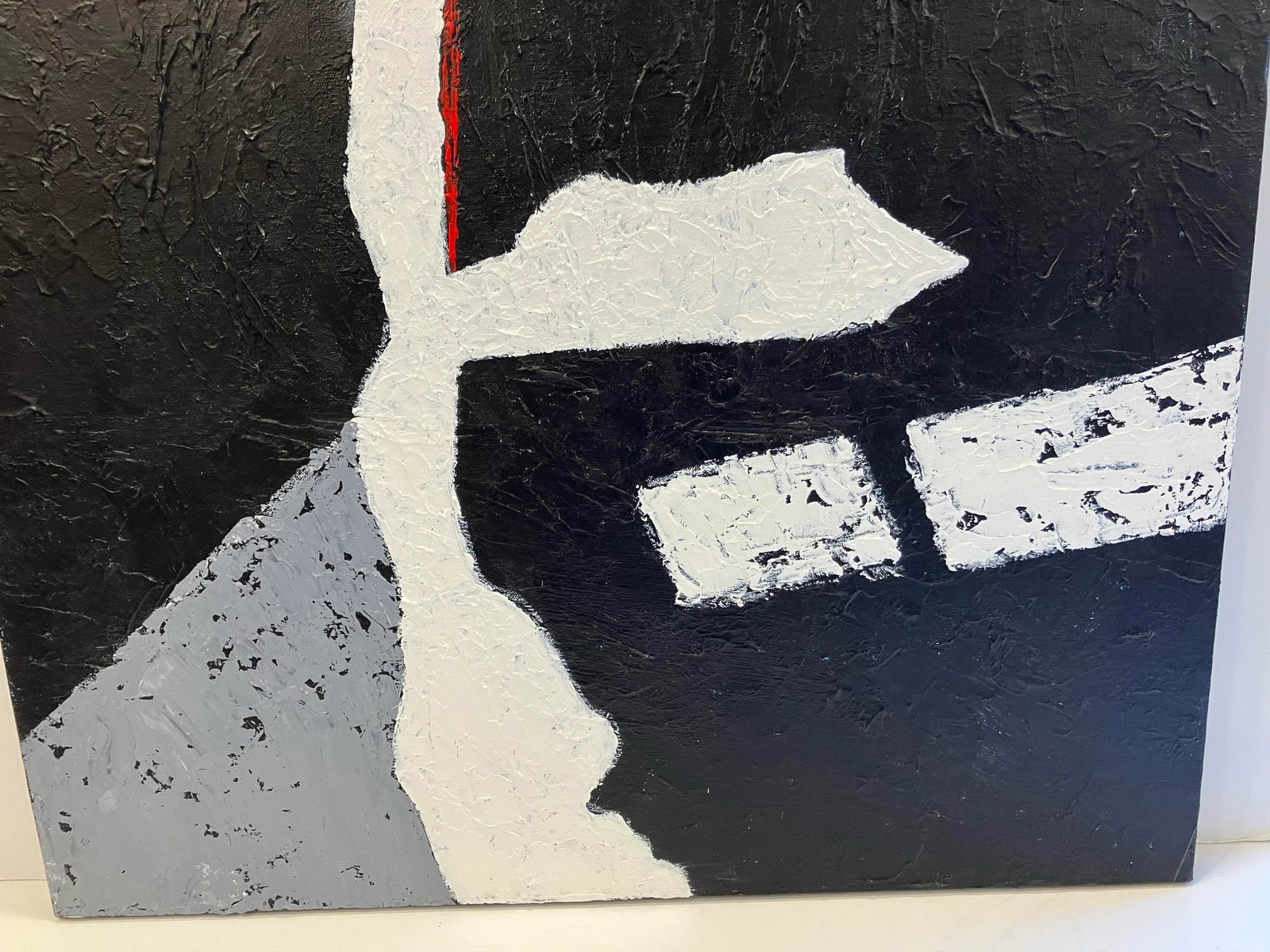 Abstract Painting " Deep in the Quarry " - 7