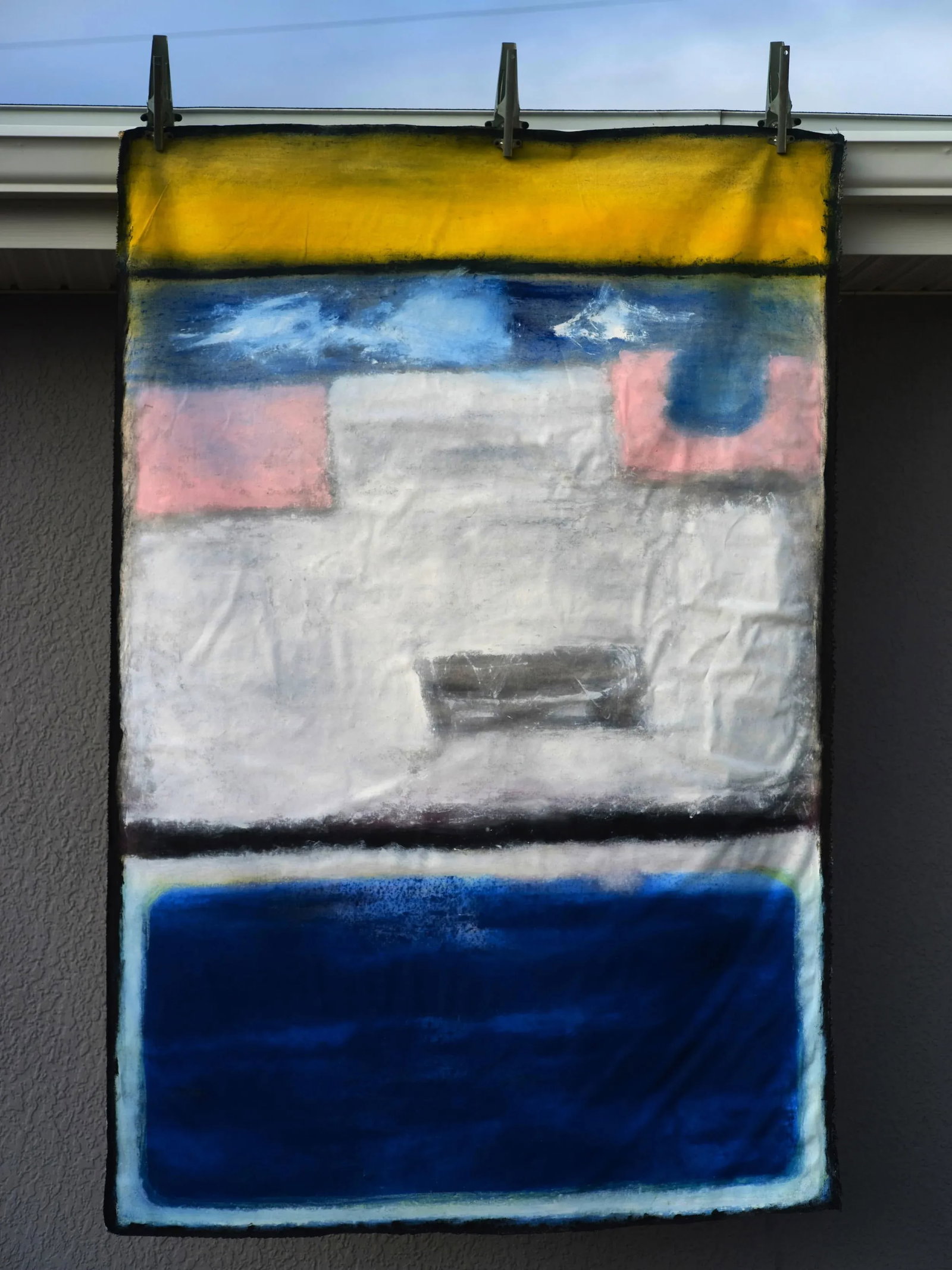 "Rothko Surprise #107" Modernist Abstract Oil Painting by Stephen Neil Gill - 2