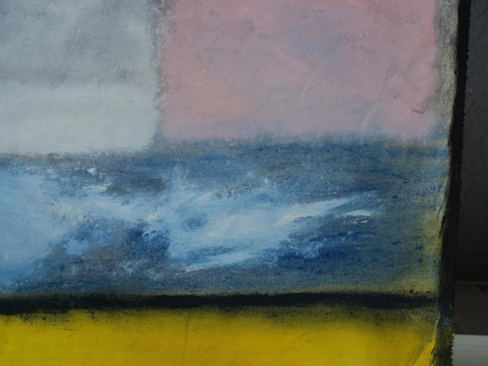 "Rothko Surprise #107" Modernist Abstract Oil Painting by Stephen Neil Gill - 7