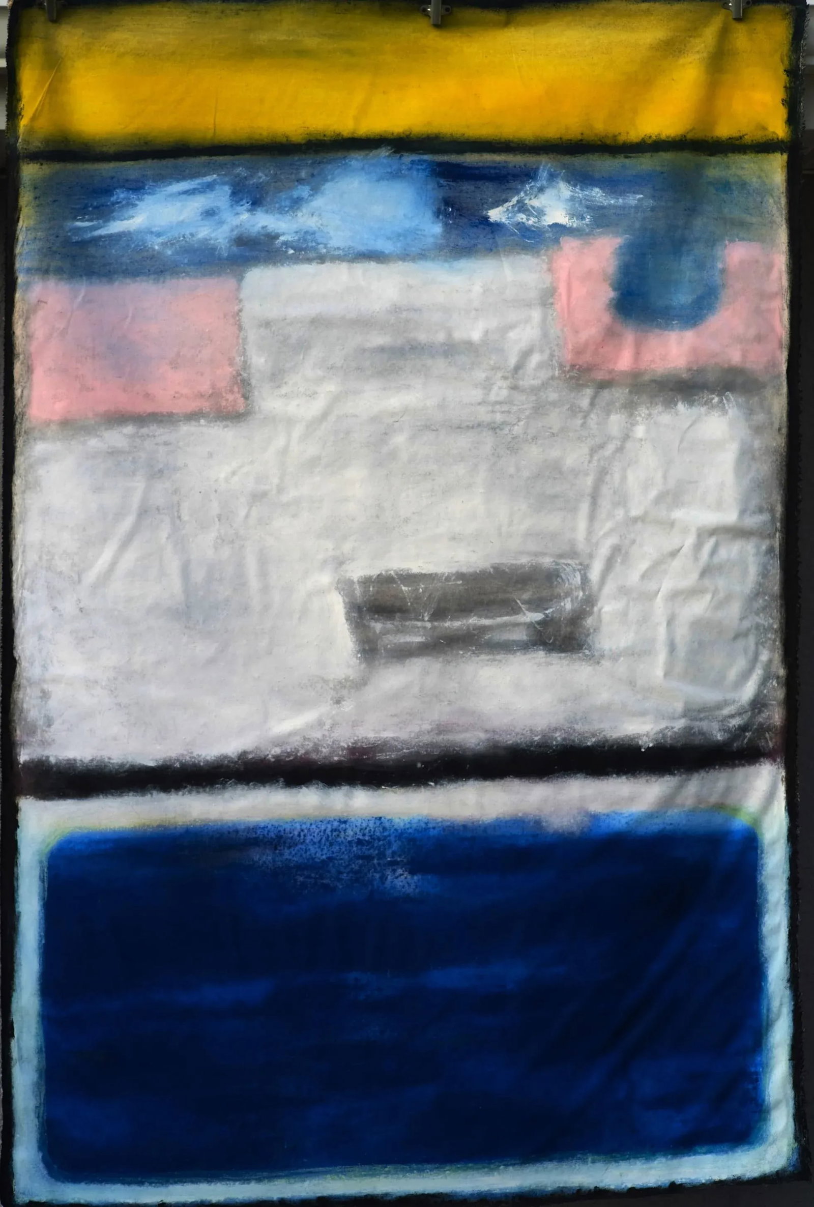 "Rothko Surprise #107" Modernist Abstract Oil Painting by Stephen Neil Gill - 9