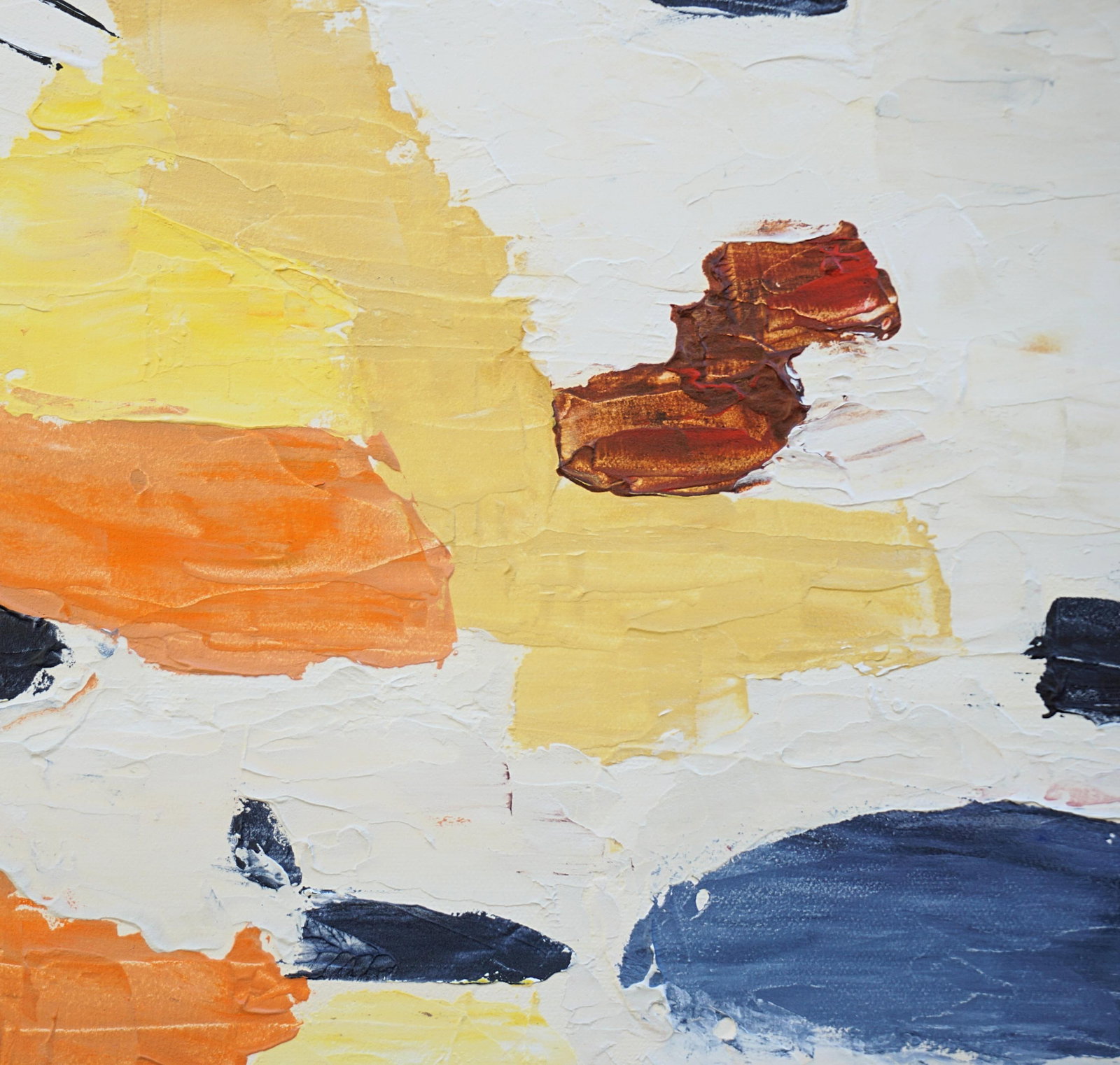"Child's Play" Abstract Painting by Laurie MacMillan, Framed - 3