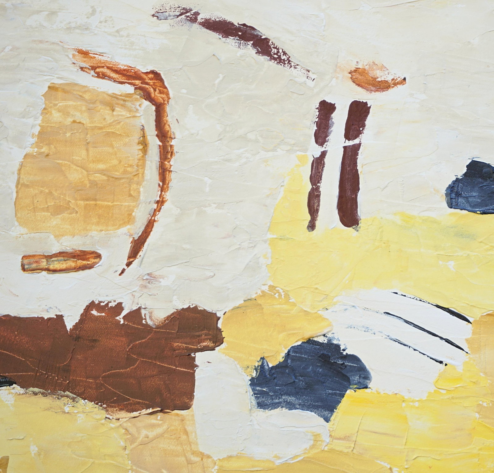 "Child's Play" Abstract Painting by Laurie MacMillan, Framed - 4