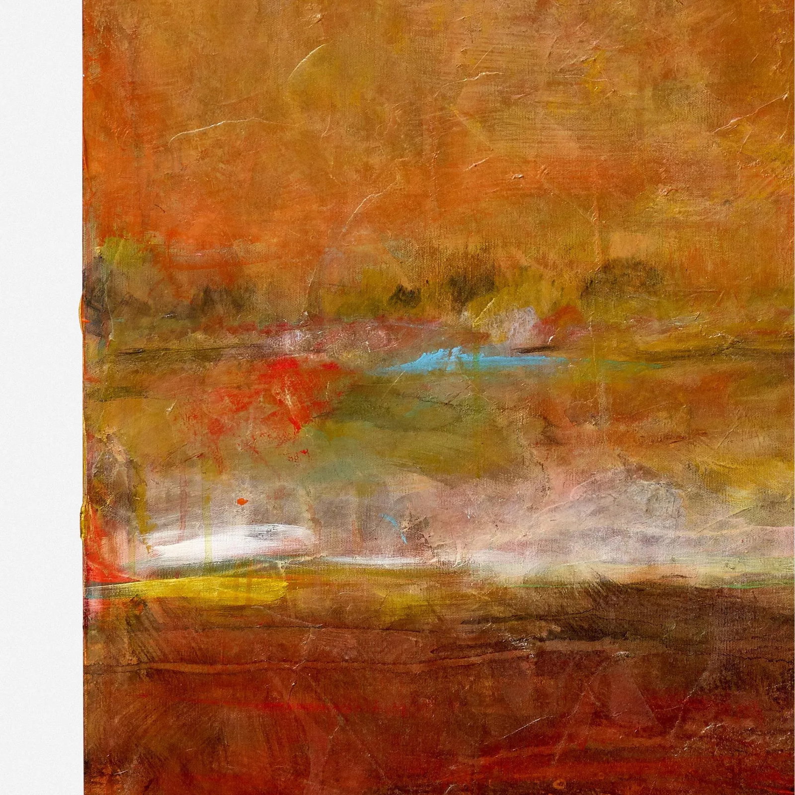 Abstract Acrylic on Canvas Painted by Texas Artist Marthann Masterson - 3