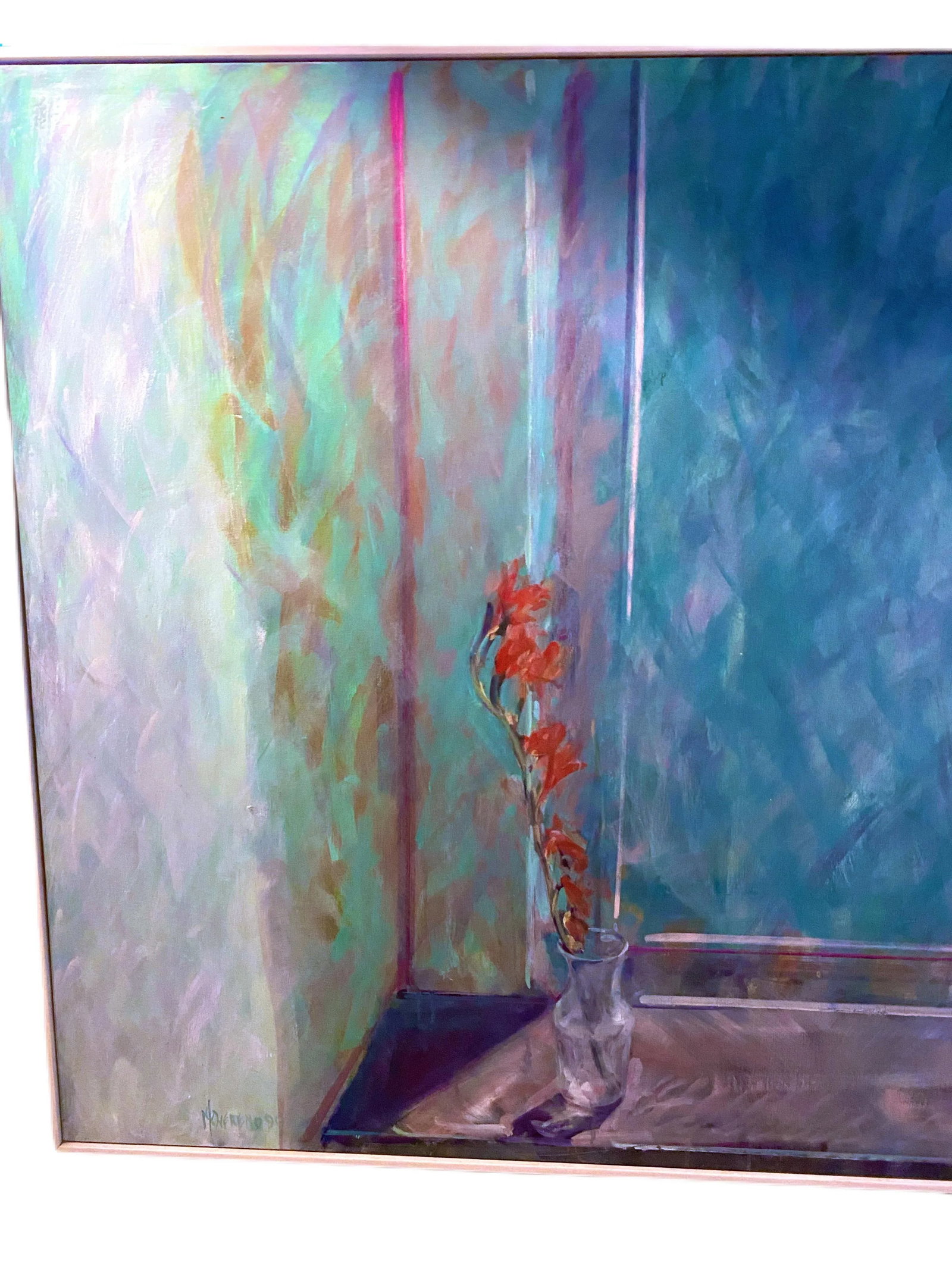 Late 20th Century Matt Overend Oil on Canvas. - 4