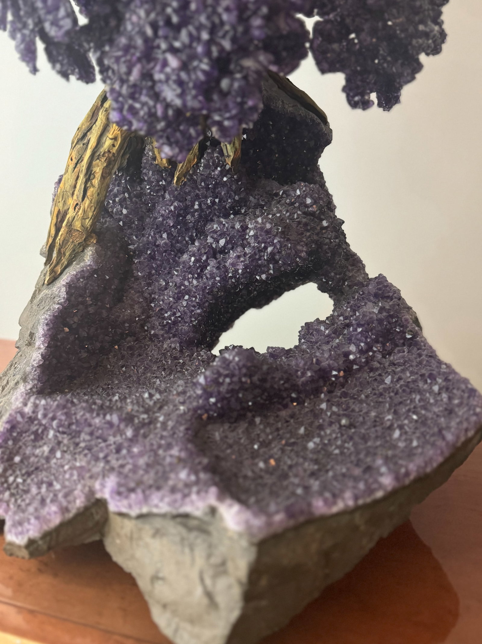Monumental Amethyst Gem Tree Sculpture - Aspen Provenance - 11