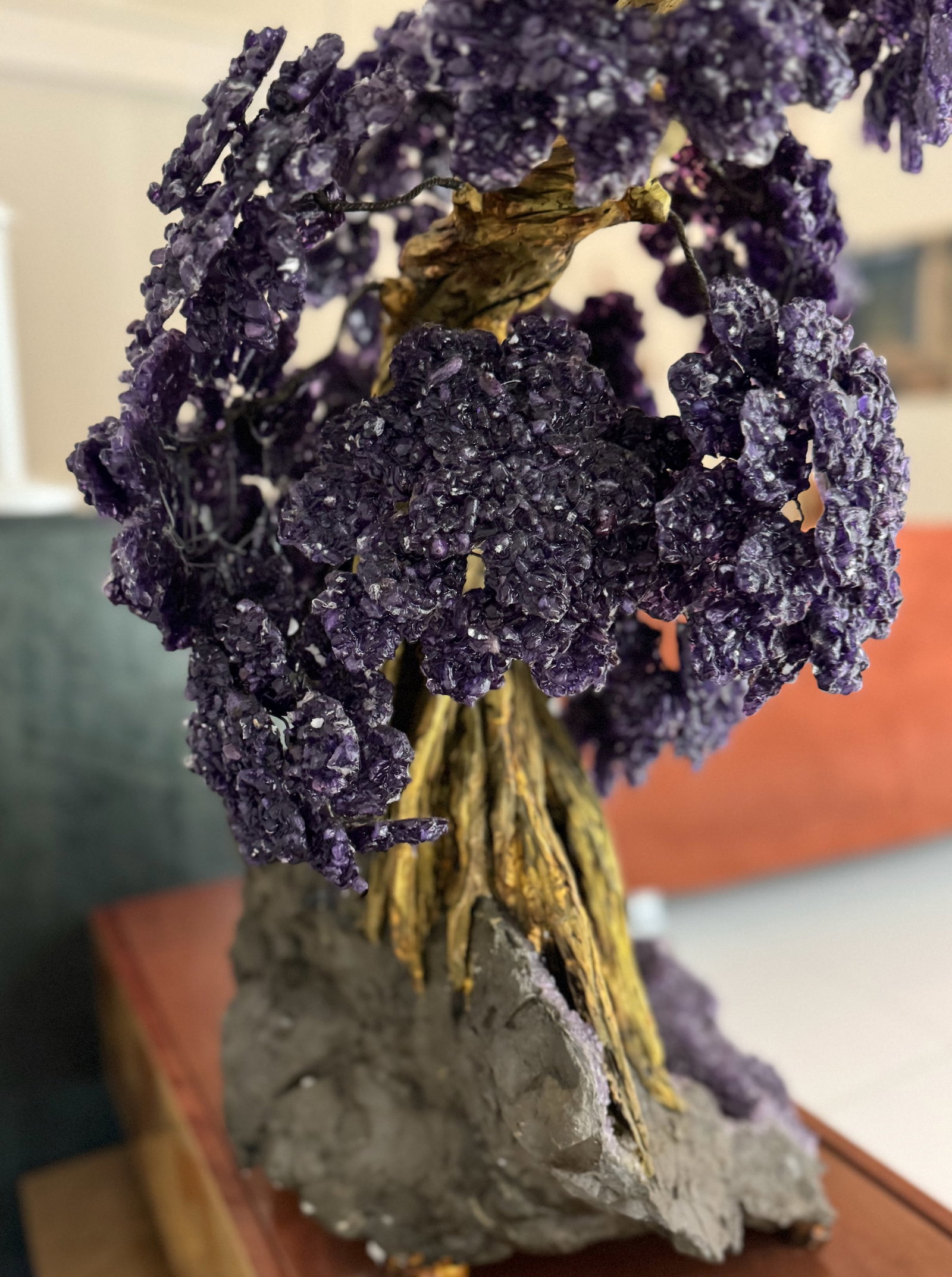 Monumental Amethyst Gem Tree Sculpture - Aspen Provenance - 2