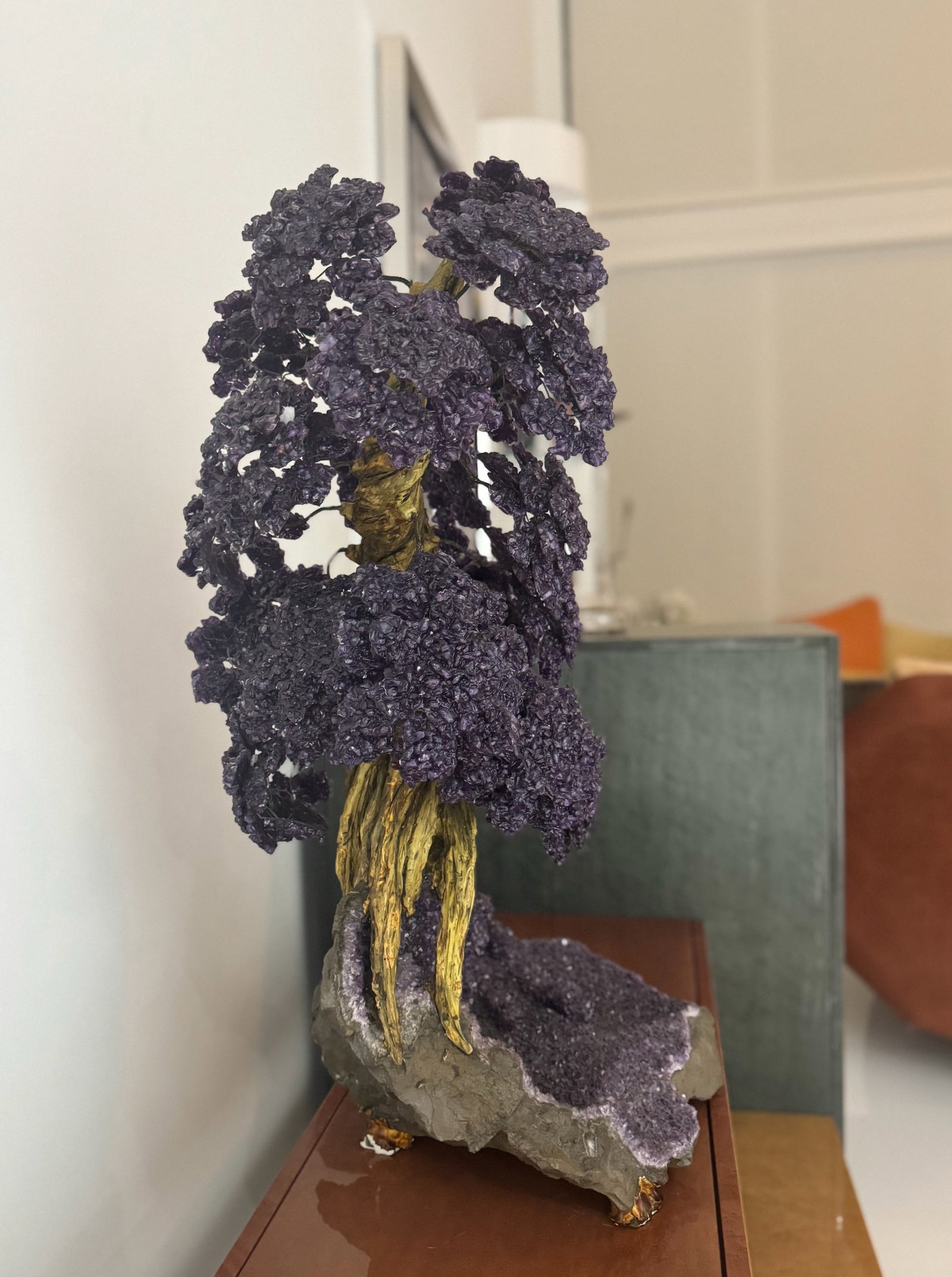 Monumental Amethyst Gem Tree Sculpture - Aspen Provenance - 6
