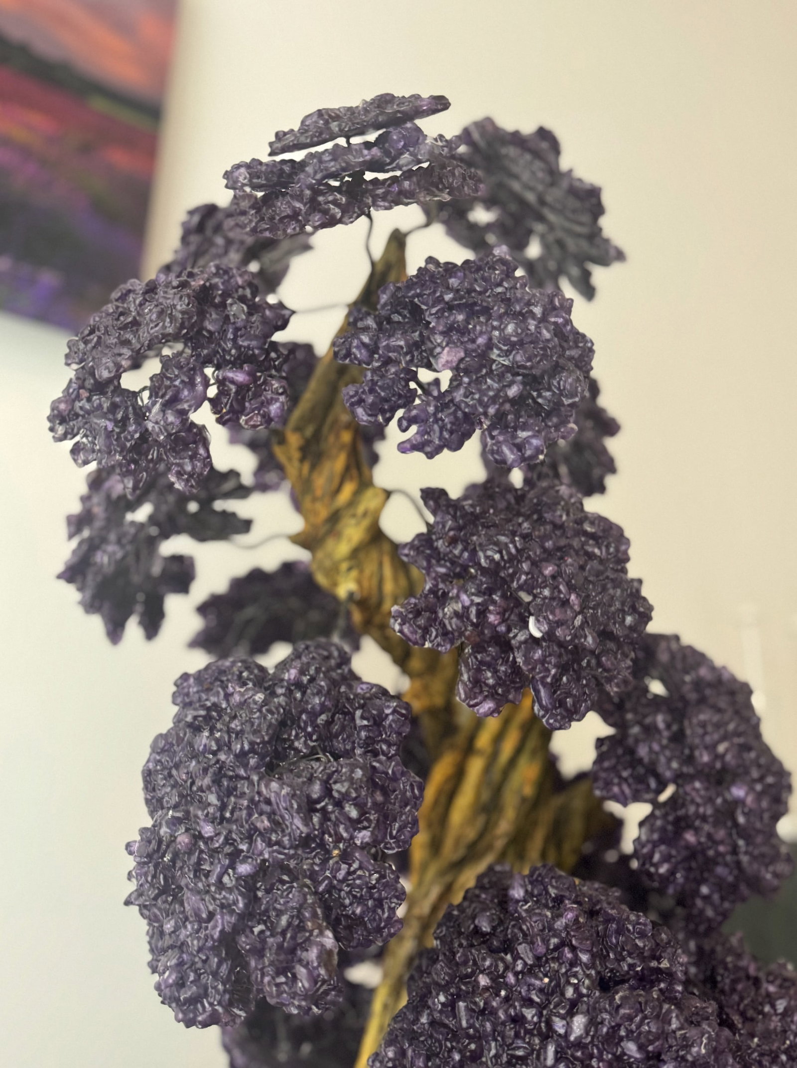 Monumental Amethyst Gem Tree Sculpture - Aspen Provenance - 8