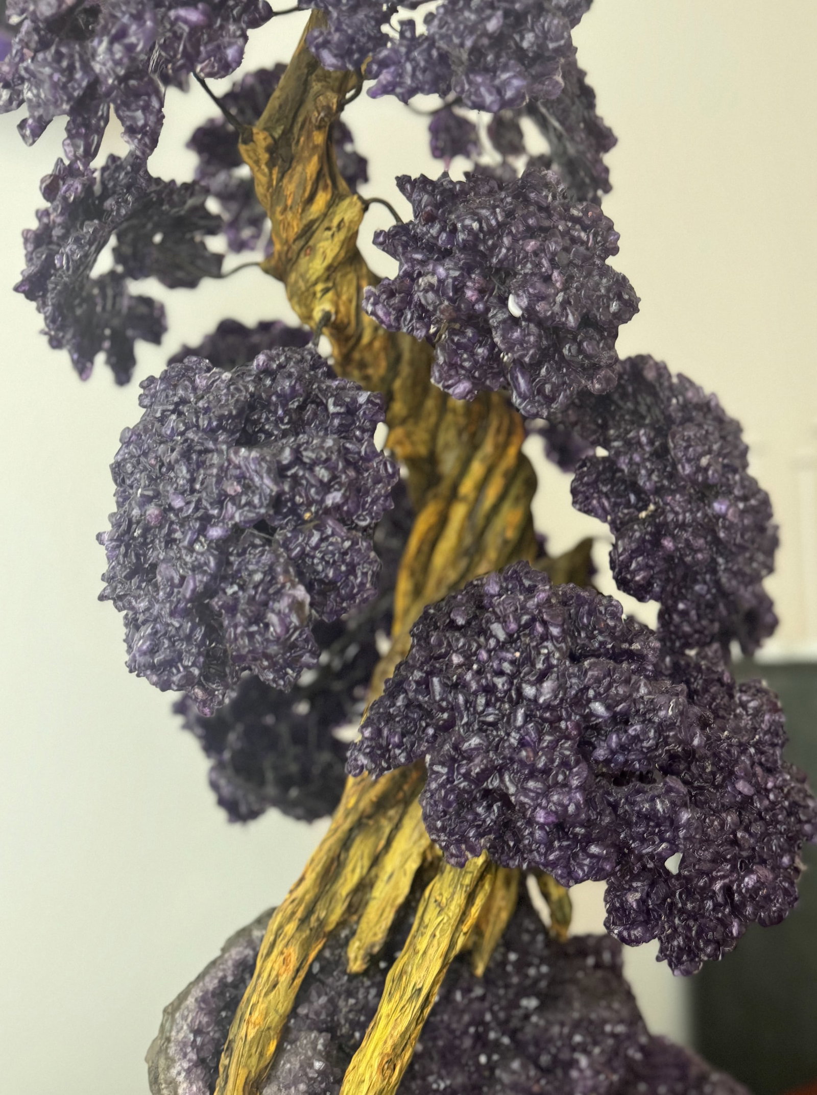 Monumental Amethyst Gem Tree Sculpture - Aspen Provenance - 9