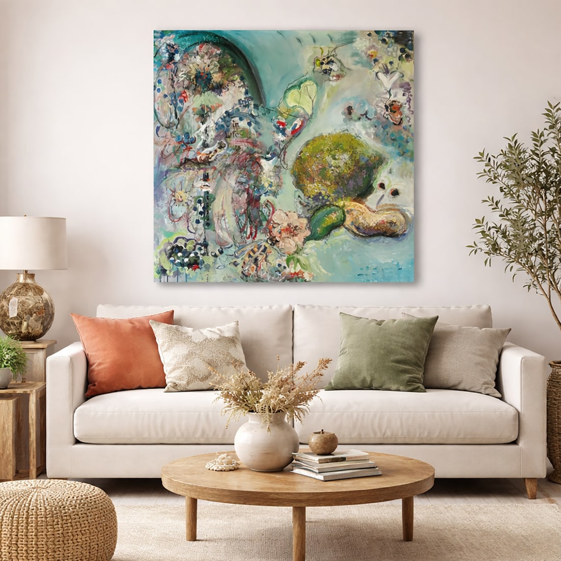 Large Abstract, Original Oil Paintings, Gallery Art - 2
