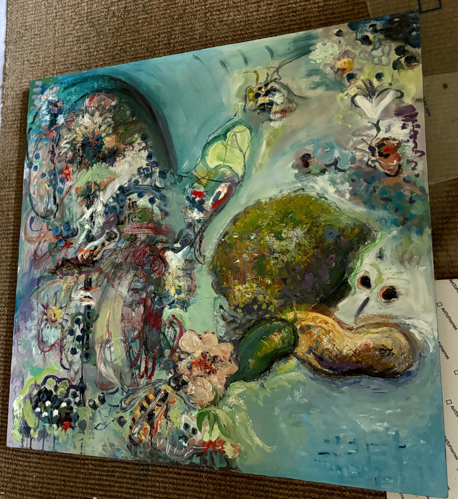 Large Abstract, Original Oil Paintings, Gallery Art - 3
