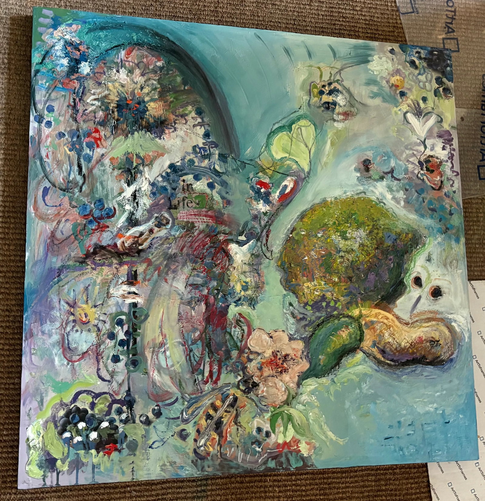 Large Abstract, Original Oil Paintings, Gallery Art - 4