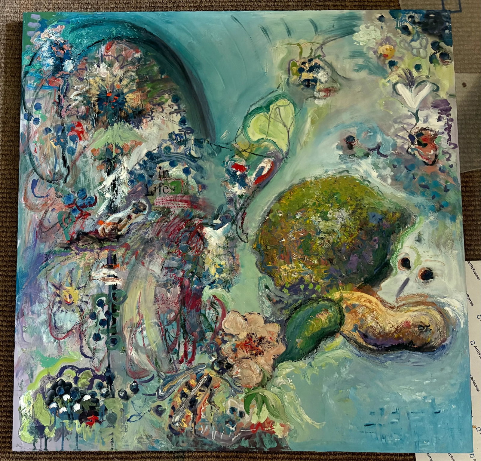Large Abstract, Original Oil Paintings, Gallery Art - 5