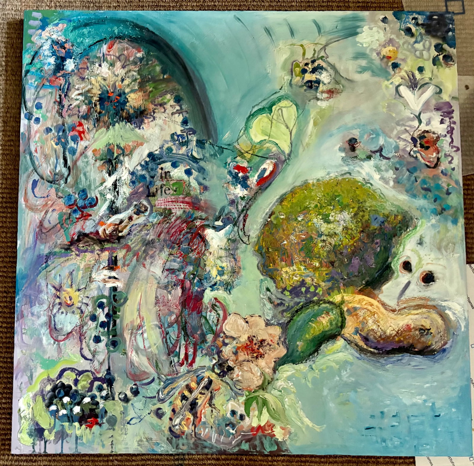 Large Abstract, Original Oil Paintings, Gallery Art - 6