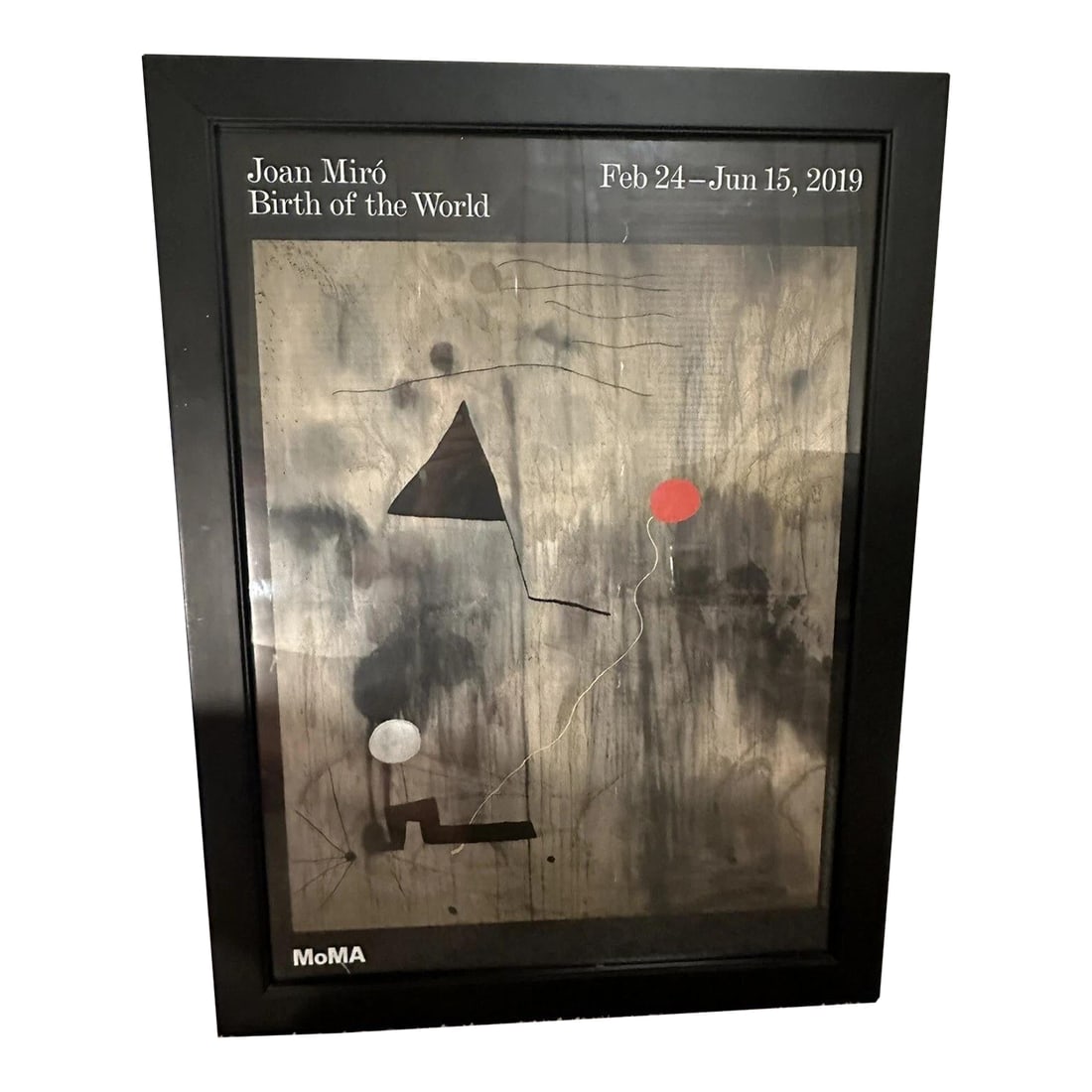 Joan Miro, Birth of the World, Moma Museum Exhibition Poster, 2019 (1 of 7)