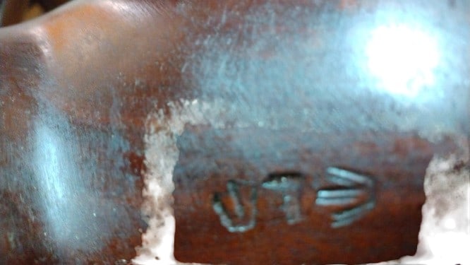 1970s Nude Sign Abstract Large Wooden Statue - 4
